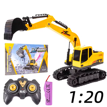 1:20 2.4GHz RC Excavator Spray Model